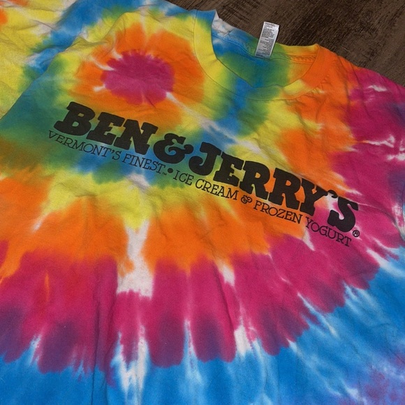 SOLD Cropped Ben & Jerry’s Tee - Picture 2 of 3